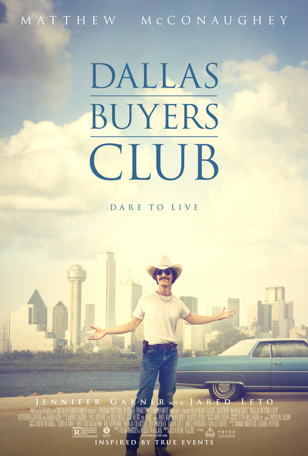 Cartel de Dallas Buyers Club - EE.UU