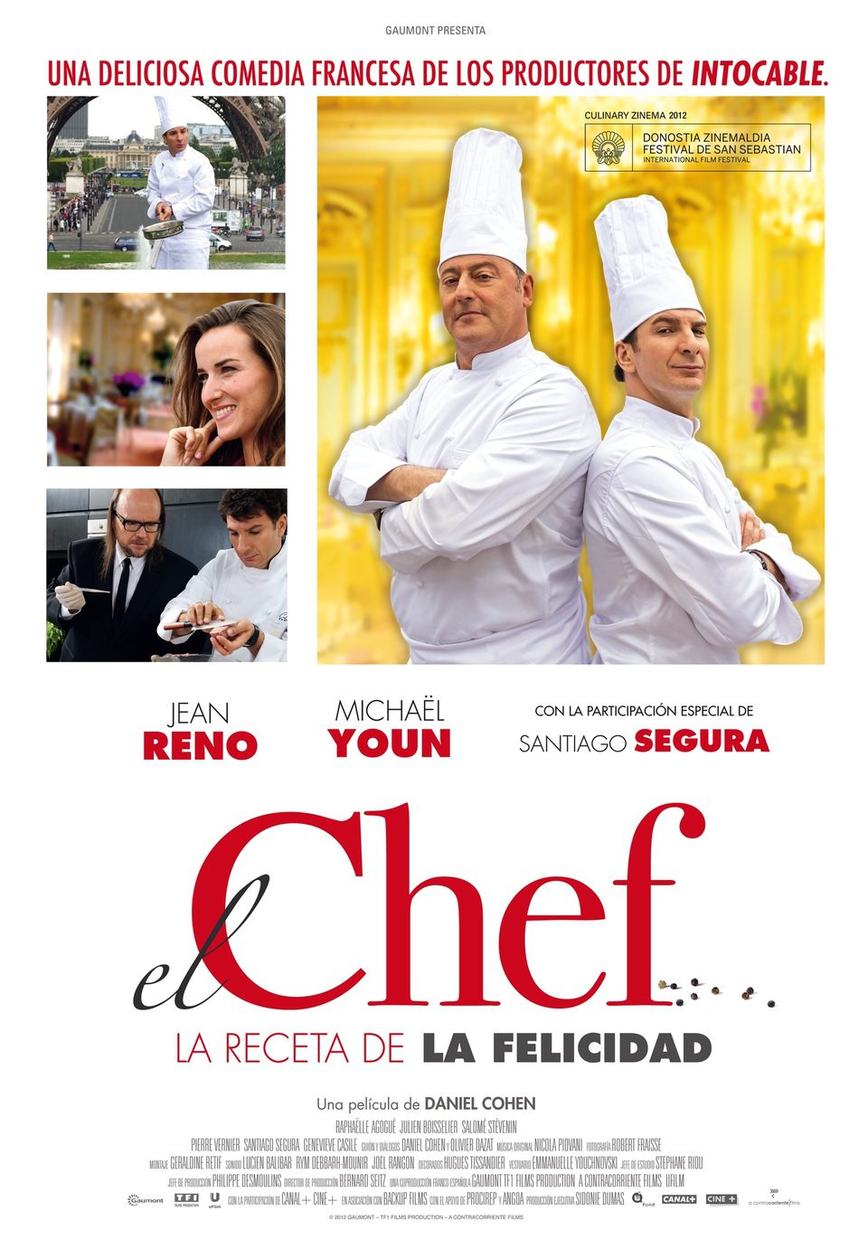 Cartel de El chef, la receta de la felicidad - España