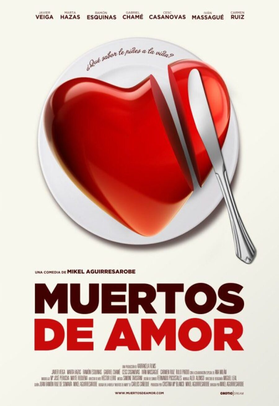 Cartel de Muertos de amor - España