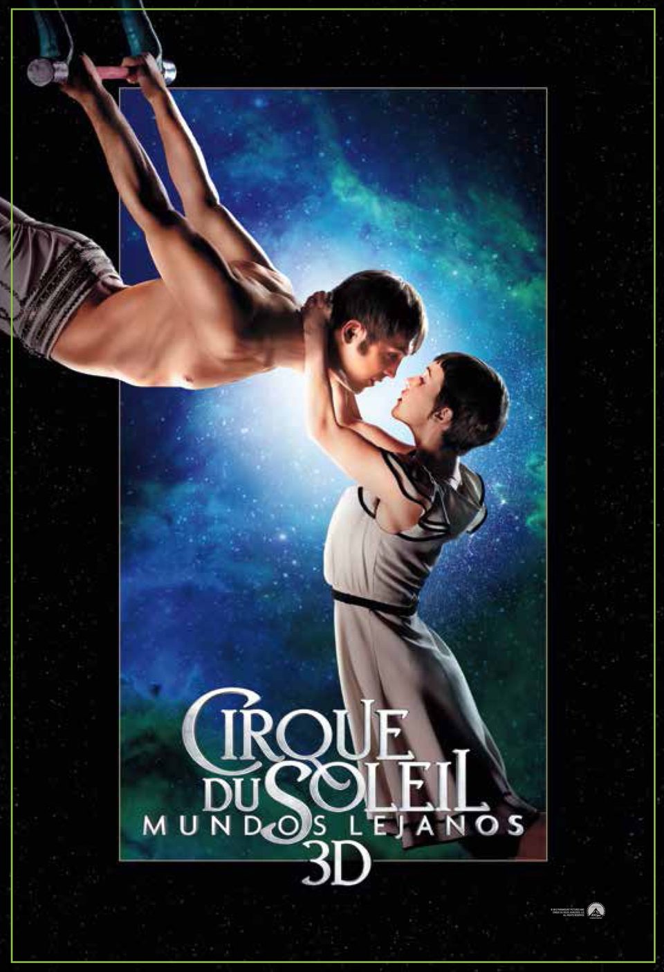 Cartel Teaser España de 'Cirque du Soleil: Mundos lejanos'