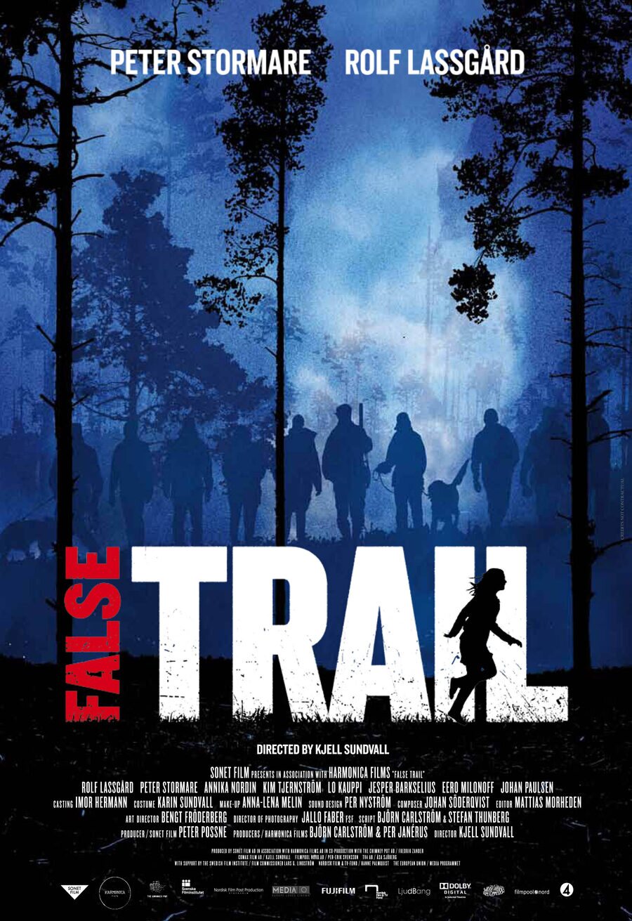 Cartel de False Trail - Reino Unido