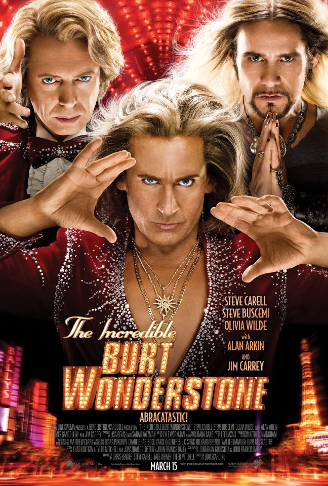 Cartel de The Incredible Burt Wonderstone - EEUU 2