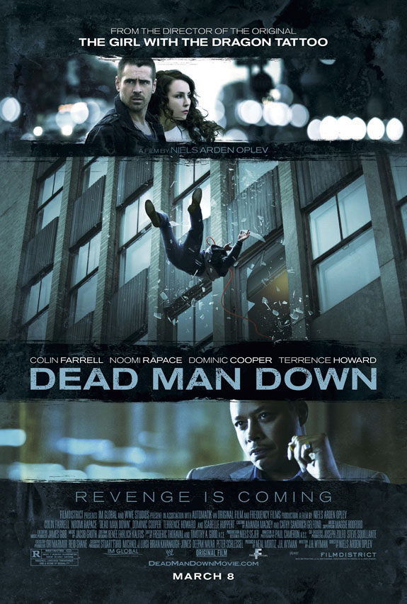 Cartel de Dead Man Down (La venganza del hombre muerto) - EEUU