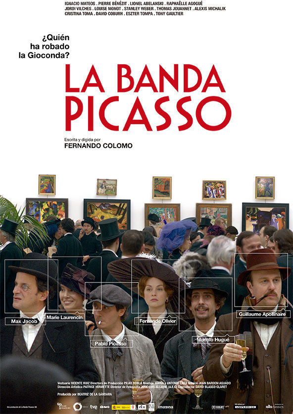 Cartel de La banda Picasso - España
