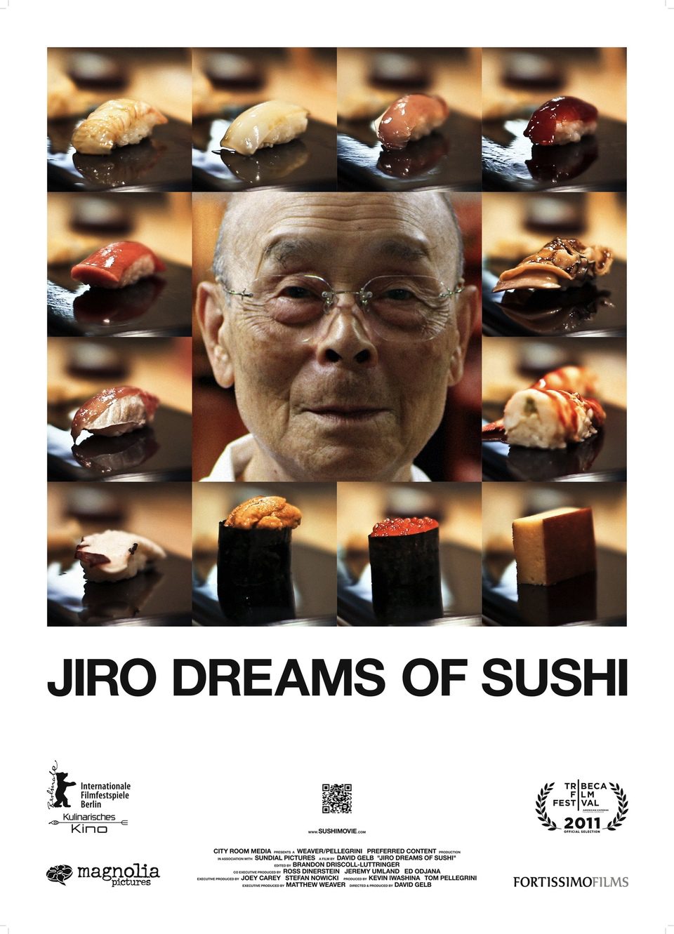 Cartel de Jiro Dreams of Sushi - EEUU