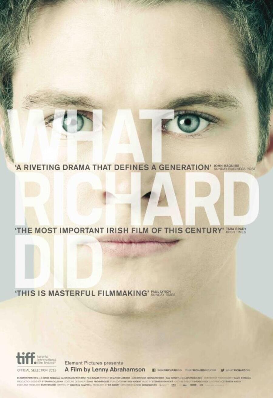 Cartel de What Richard Did - Reino Unido