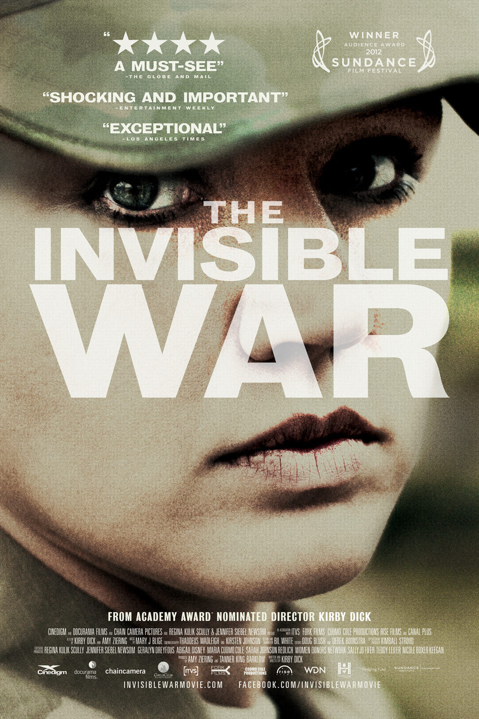 Cartel de La guerra invisible - EEUU