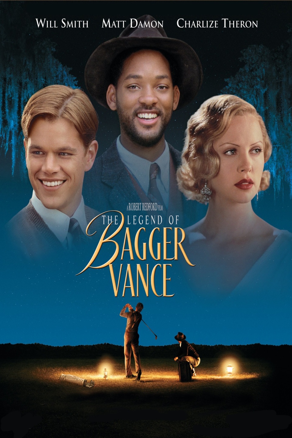 Cartel de La leyenda de Bagger Vance - EEUU