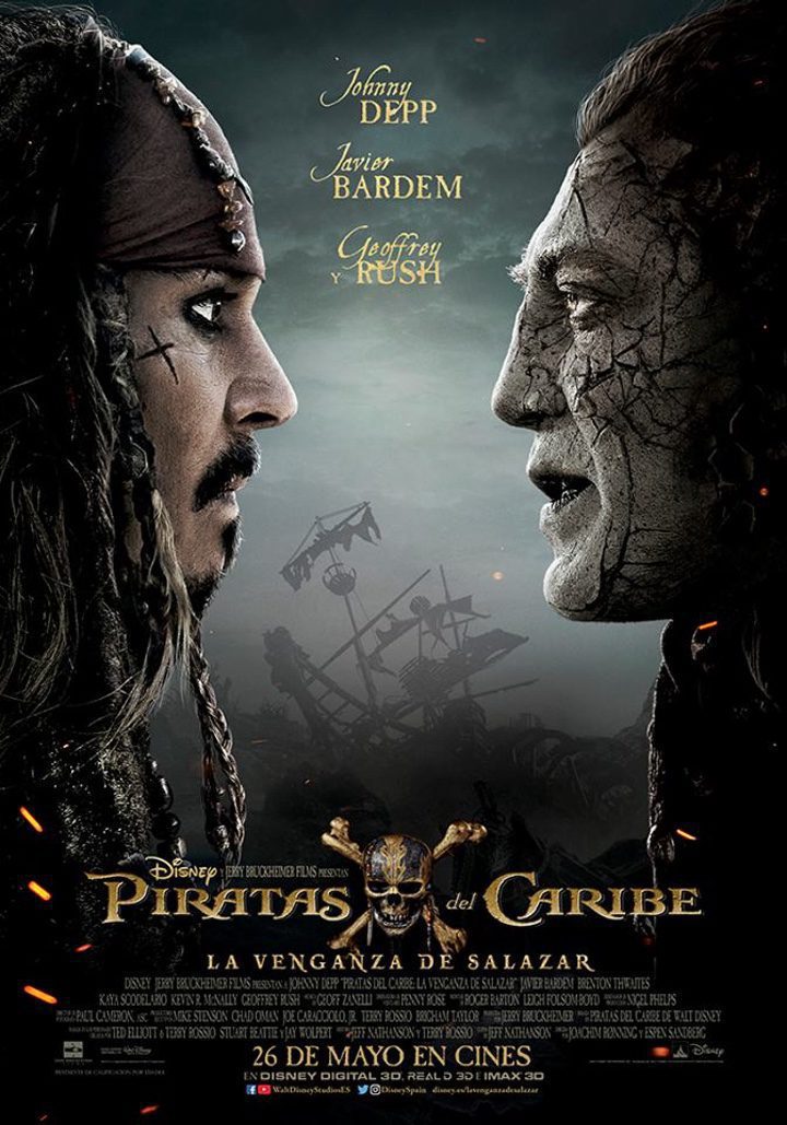Cartel de Piratas del Caribe: La venganza de Salazar - España #3