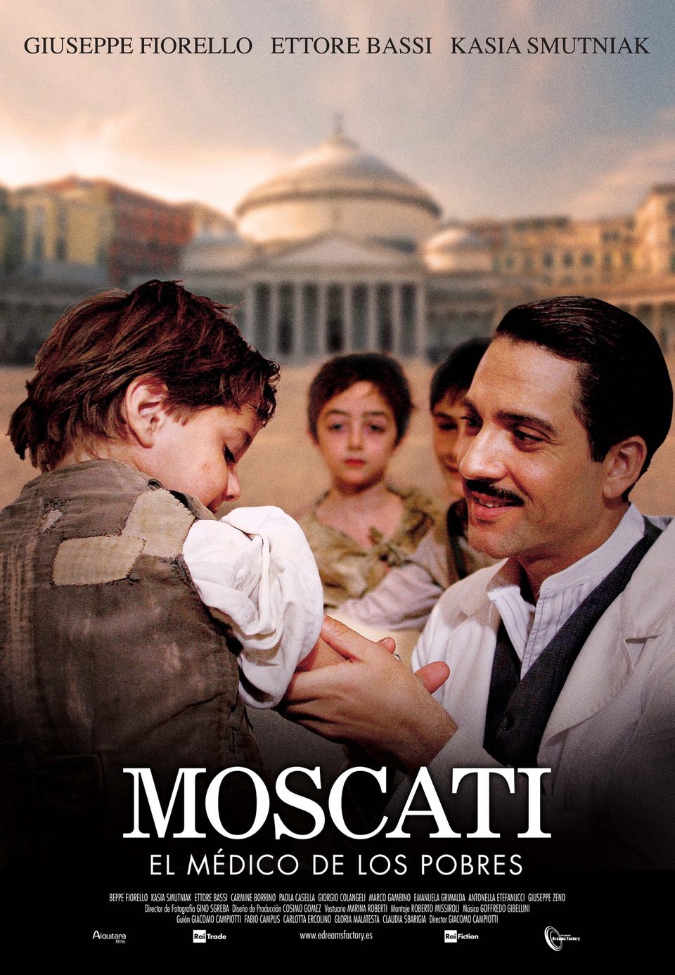 Cartel de Moscati: El médico de los pobres - España