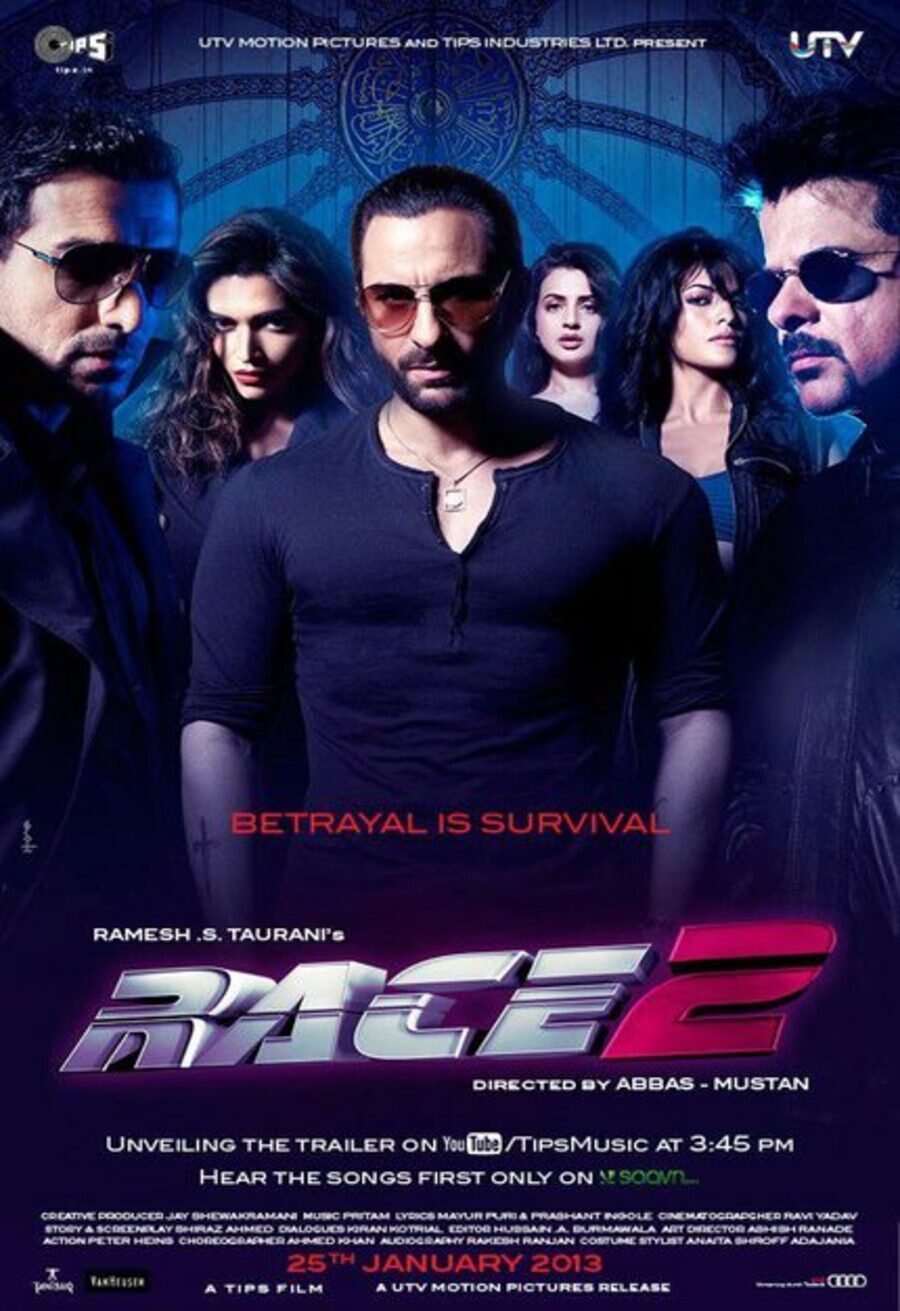 Cartel de Race 2 - United Kingdom