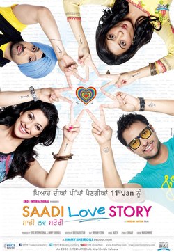 Cartel de Saadi Love Story