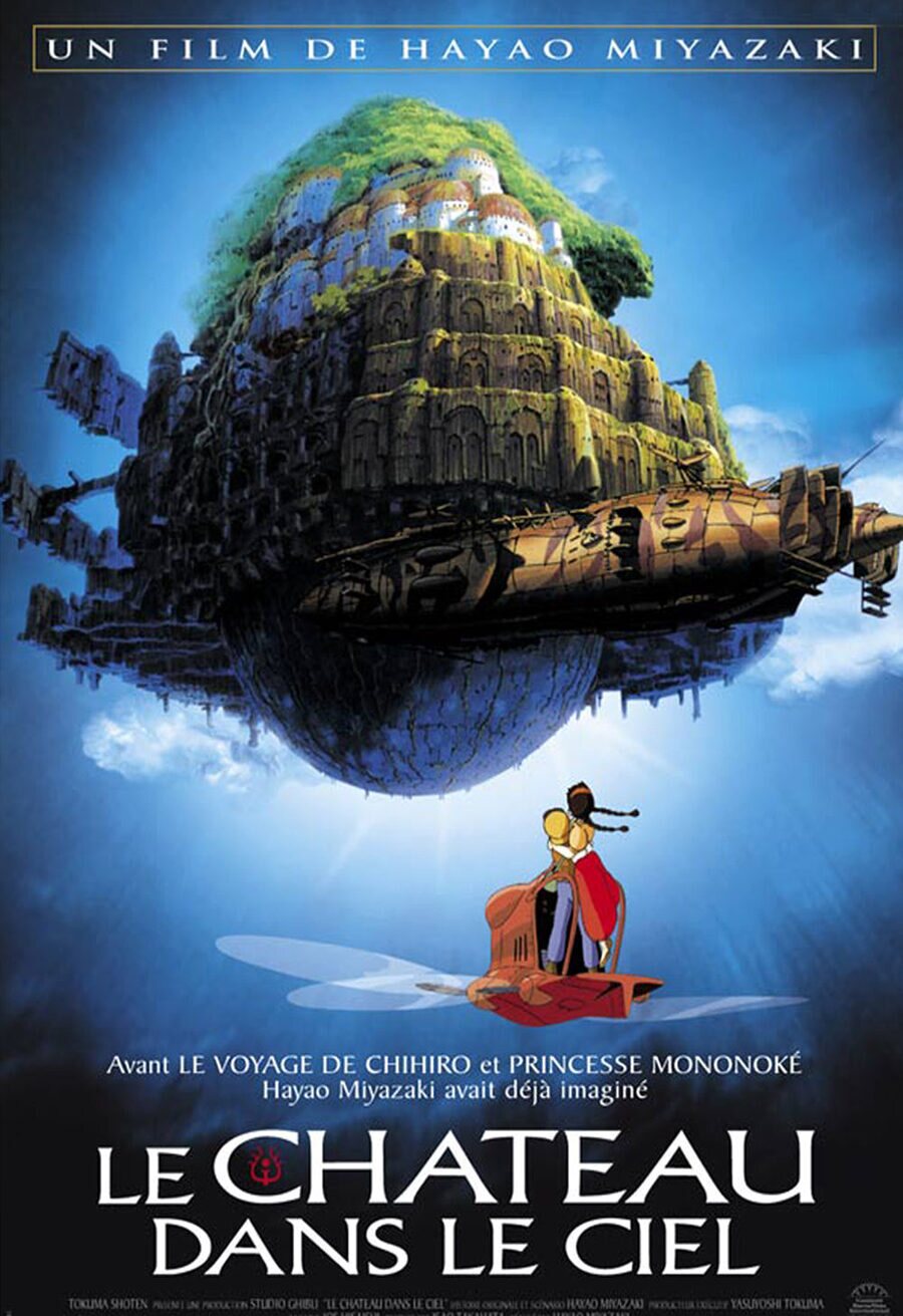 Cartel de El castillo en el cielo - Francia