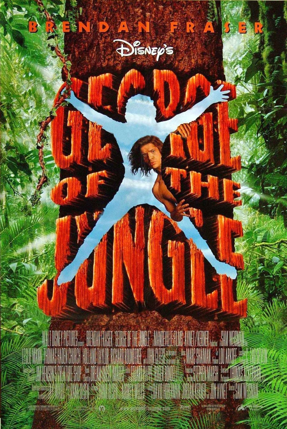 Cartel de George de la jungla - EEUU