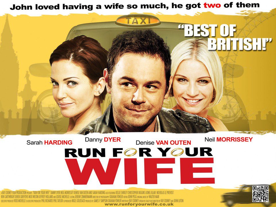Cartel de Run for Your Wife - Reino Unido