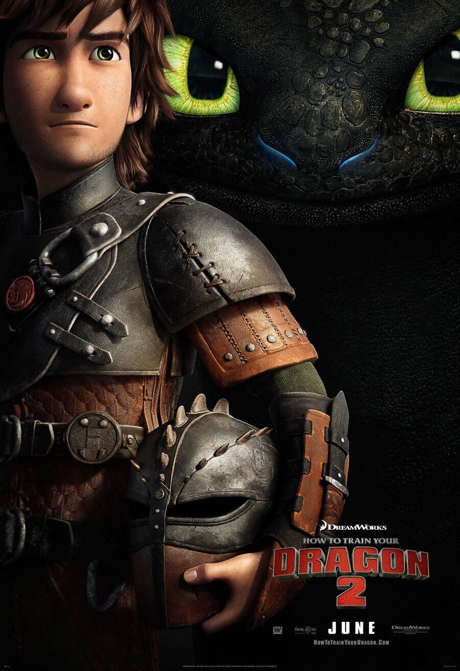 Cartel de Cómo entrenar a tu dragón 2 - Teaser EEUU