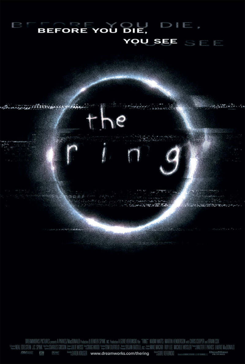 Cartel de La señal (The Ring) - EEUU