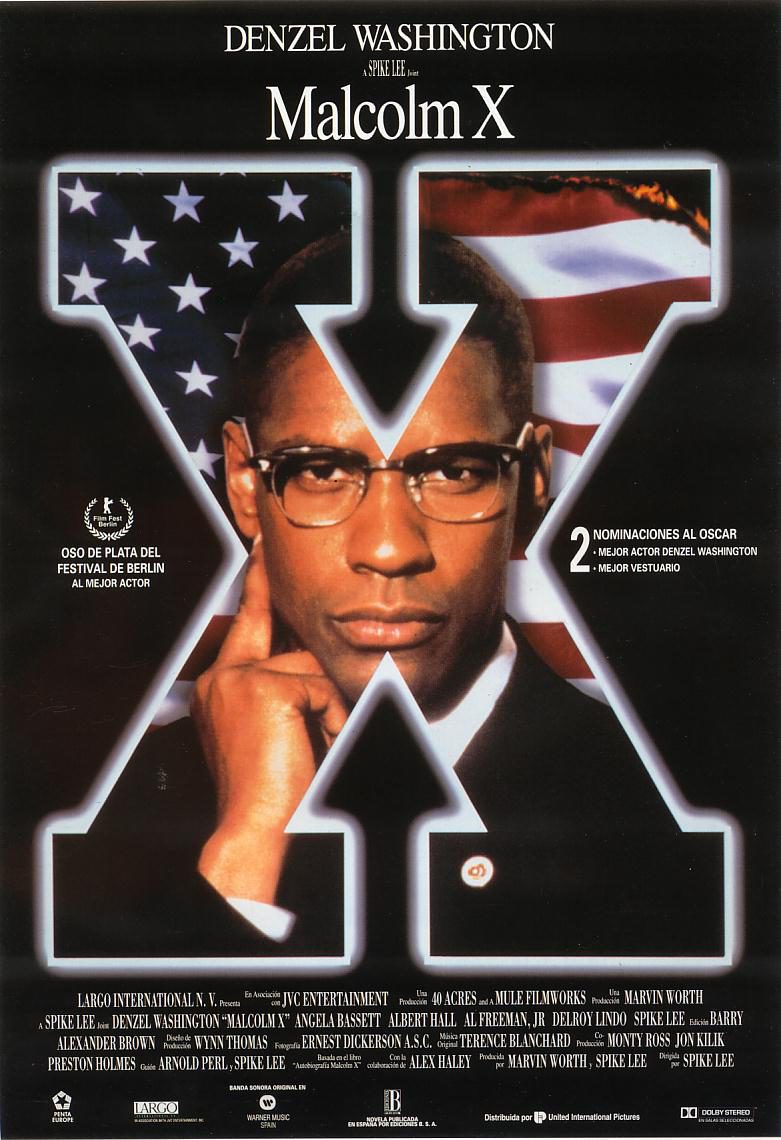 Cartel de Malcolm X - España