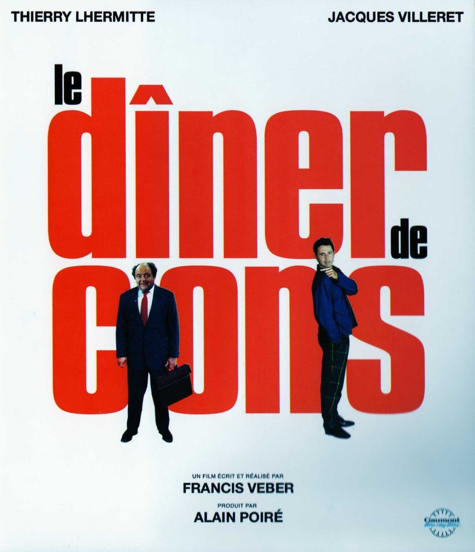 Cartel de La cena de los idiotas - Francia