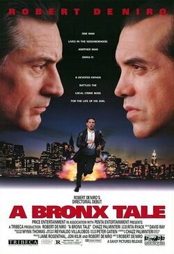 Cartel de Una historia del Bronx