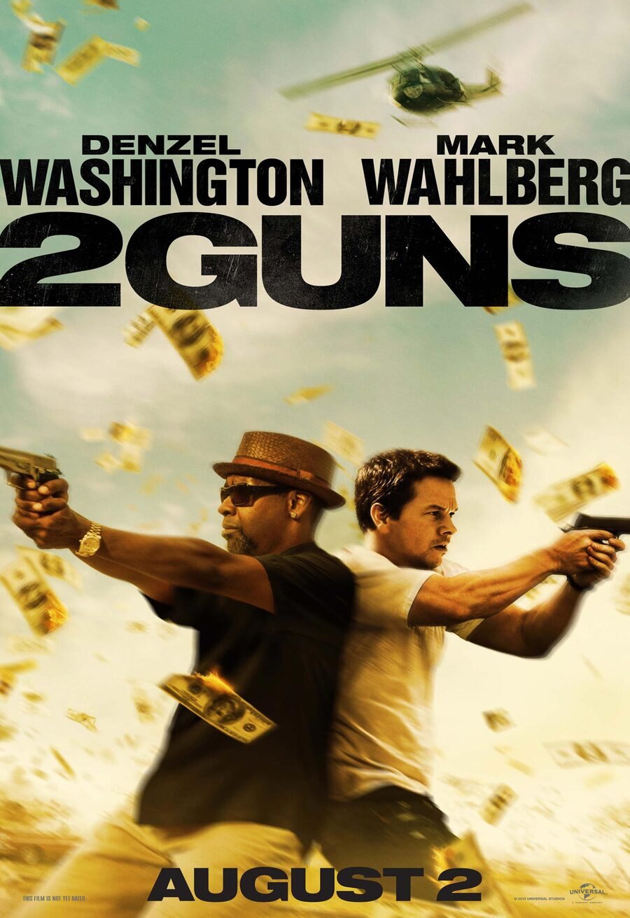 Cartel de 2 Guns - EEUU