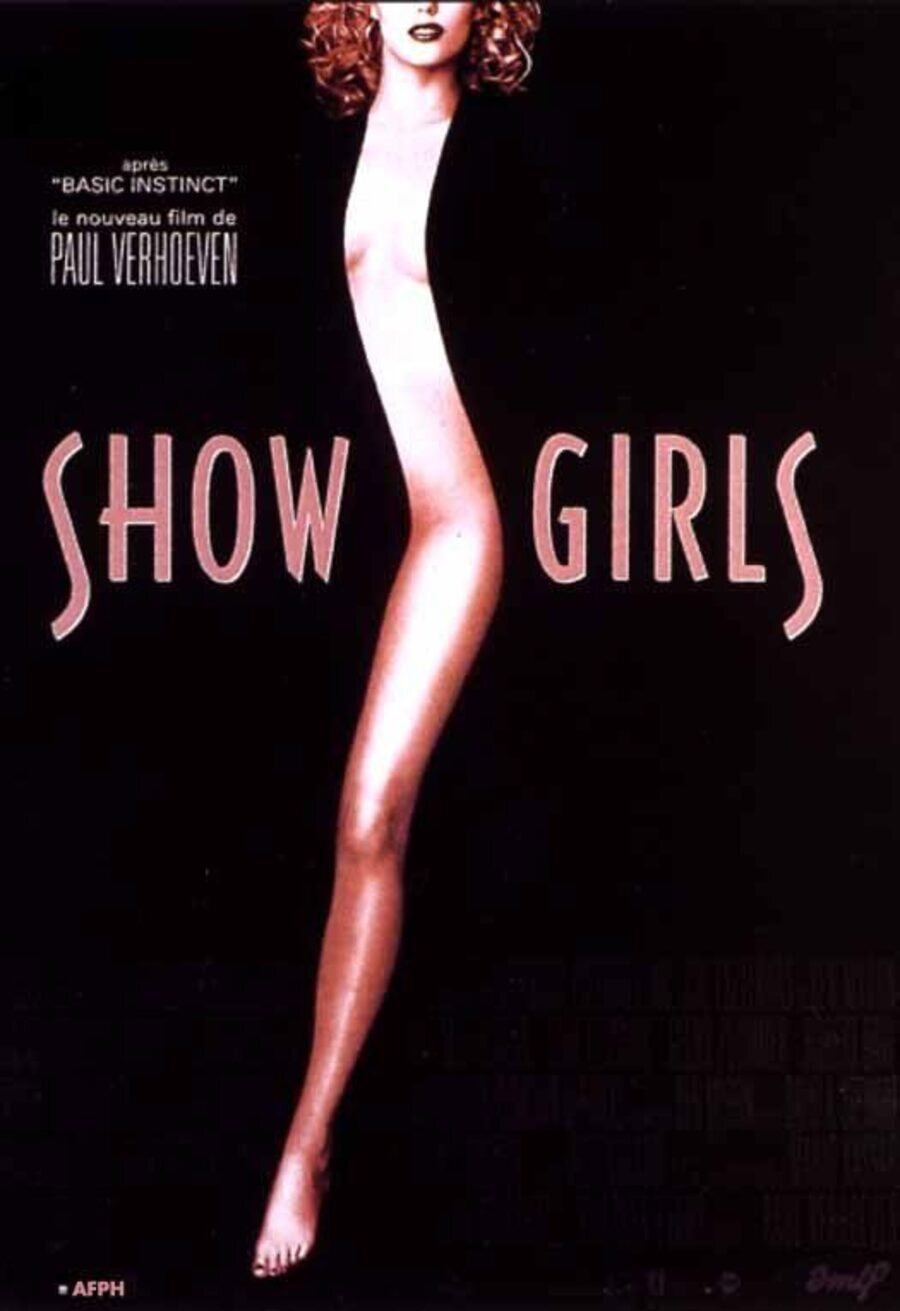 Cartel de Showgirls - Francia