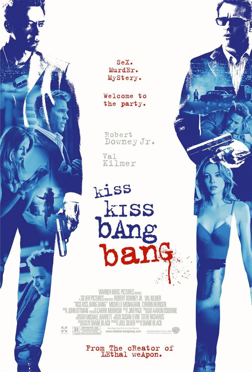 Cartel de Kiss Kiss, Bang Bang - Estados Unidos