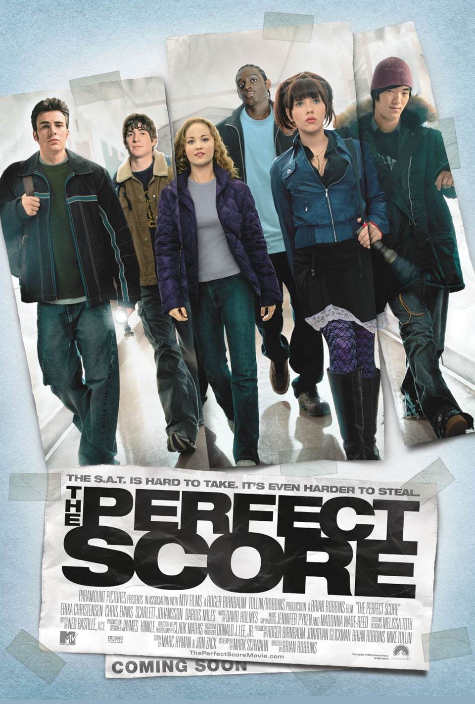 Cartel de The Perfect Score (La puntuación perfecta) - EEUU