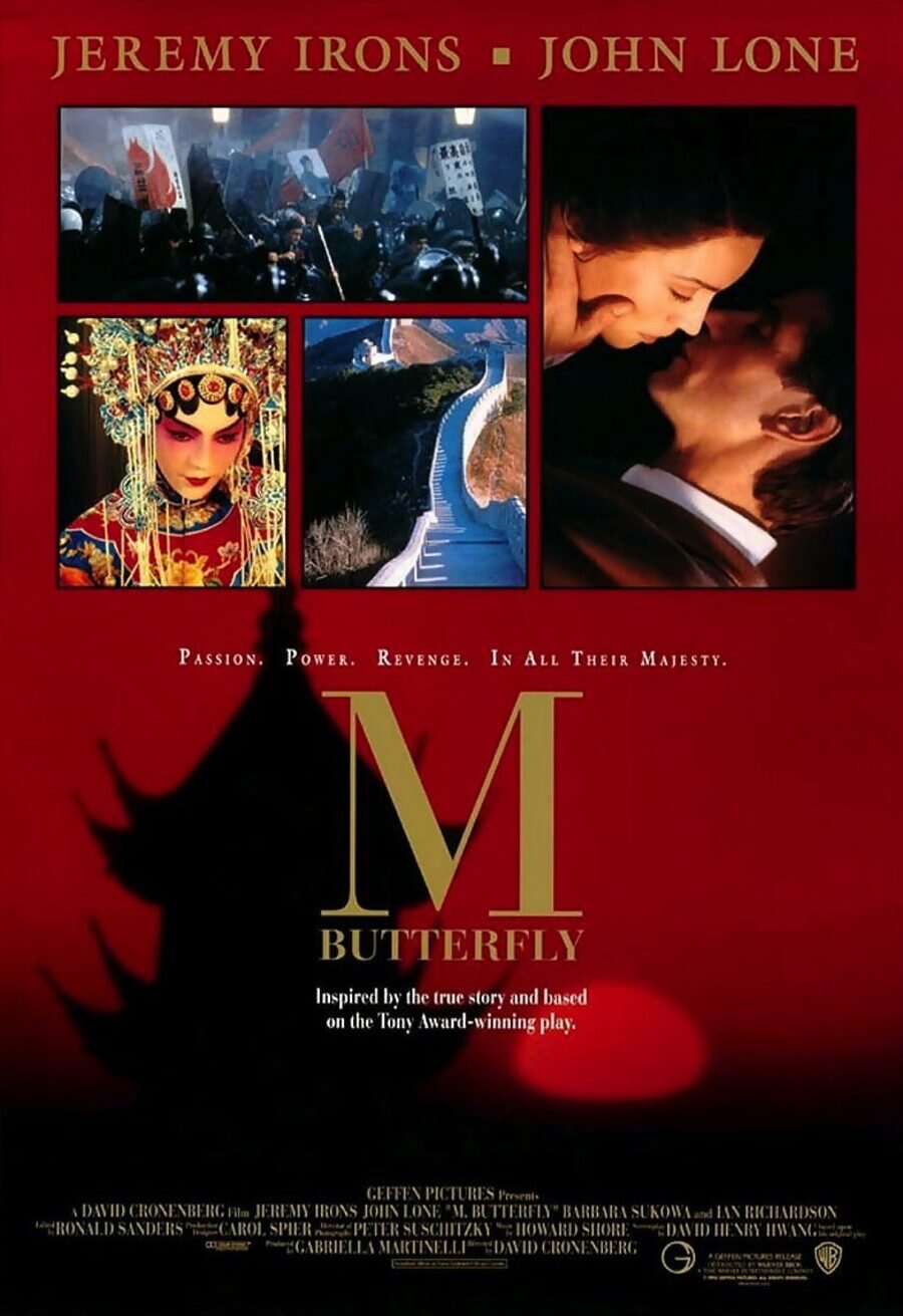 Cartel de M. Butterfly - EEUU