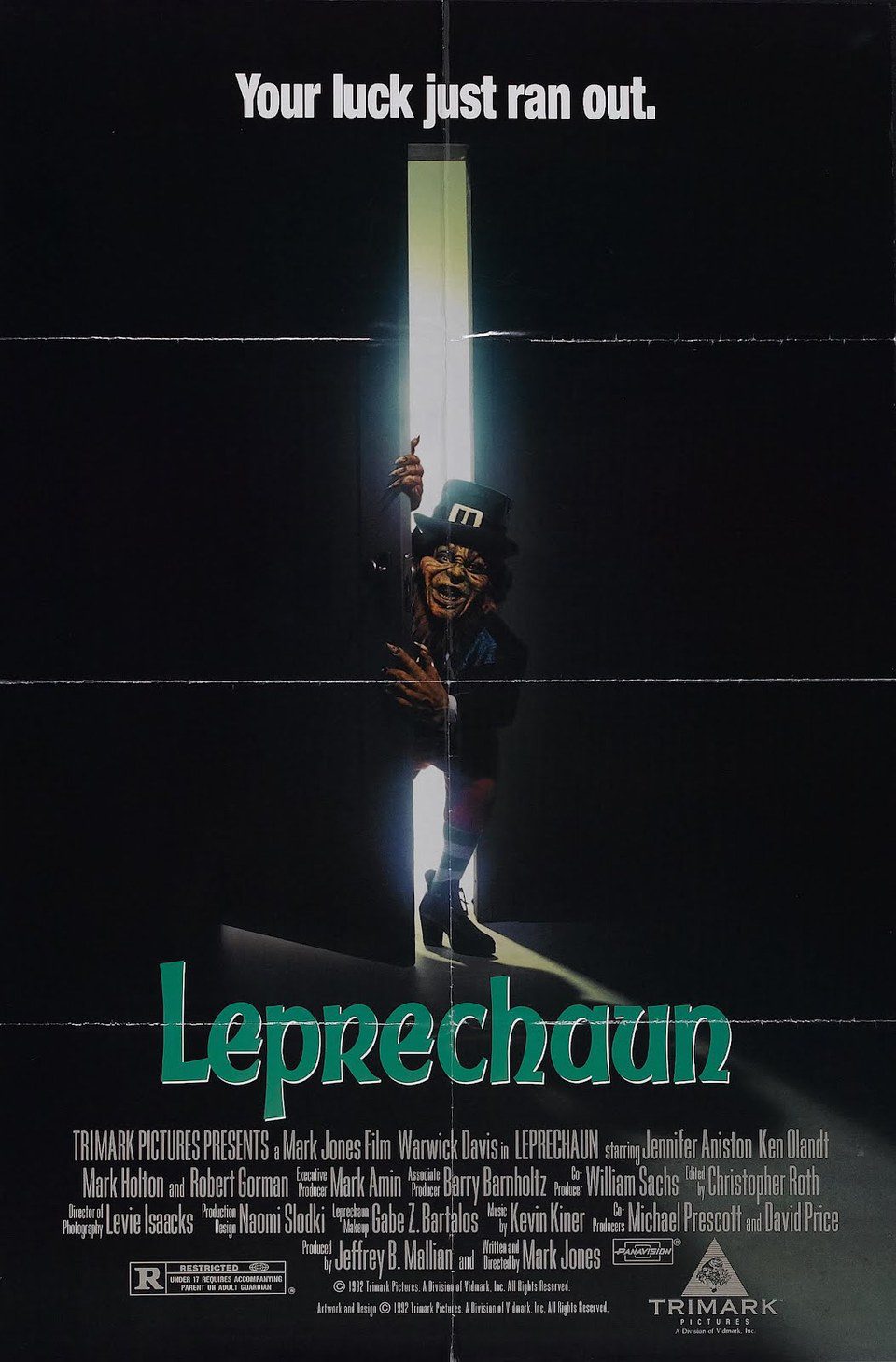Cartel de Leprechaun: La noche del duende - EEUU