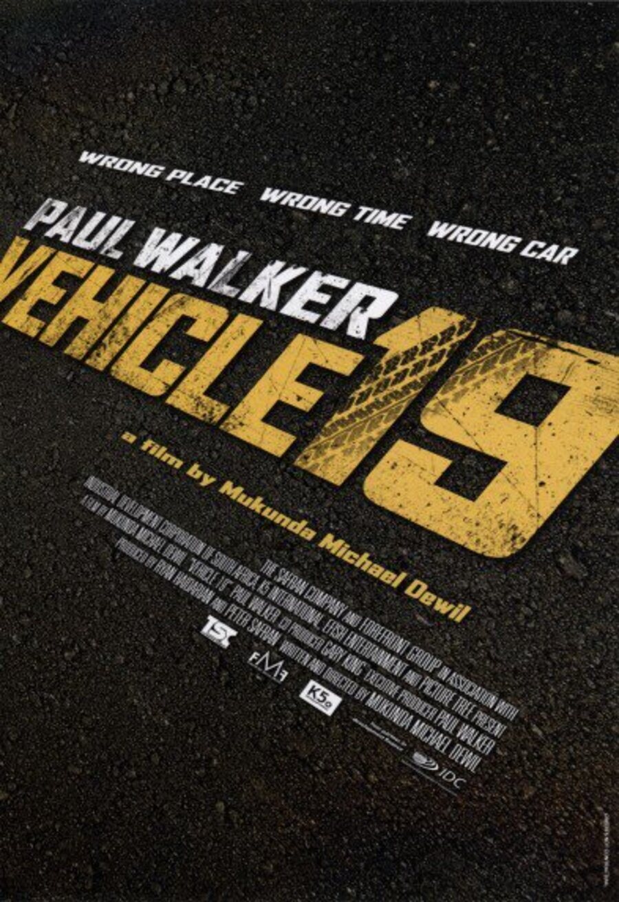 Cartel de Vehicle 19 - Reino Unido