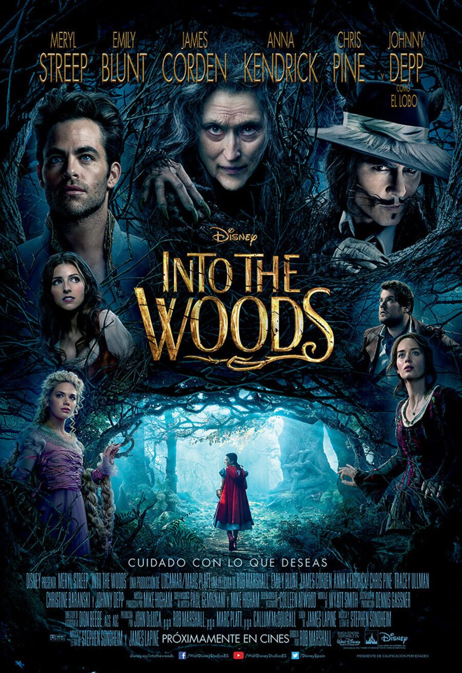Cartel de Into the Woods - España 2