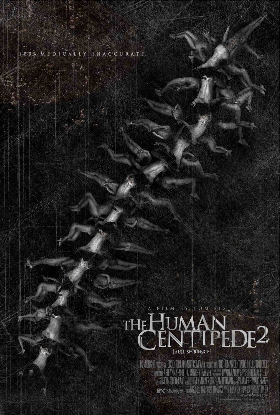 Cartel de The Human Centipede 2 (Full Sequence) - EEUU
