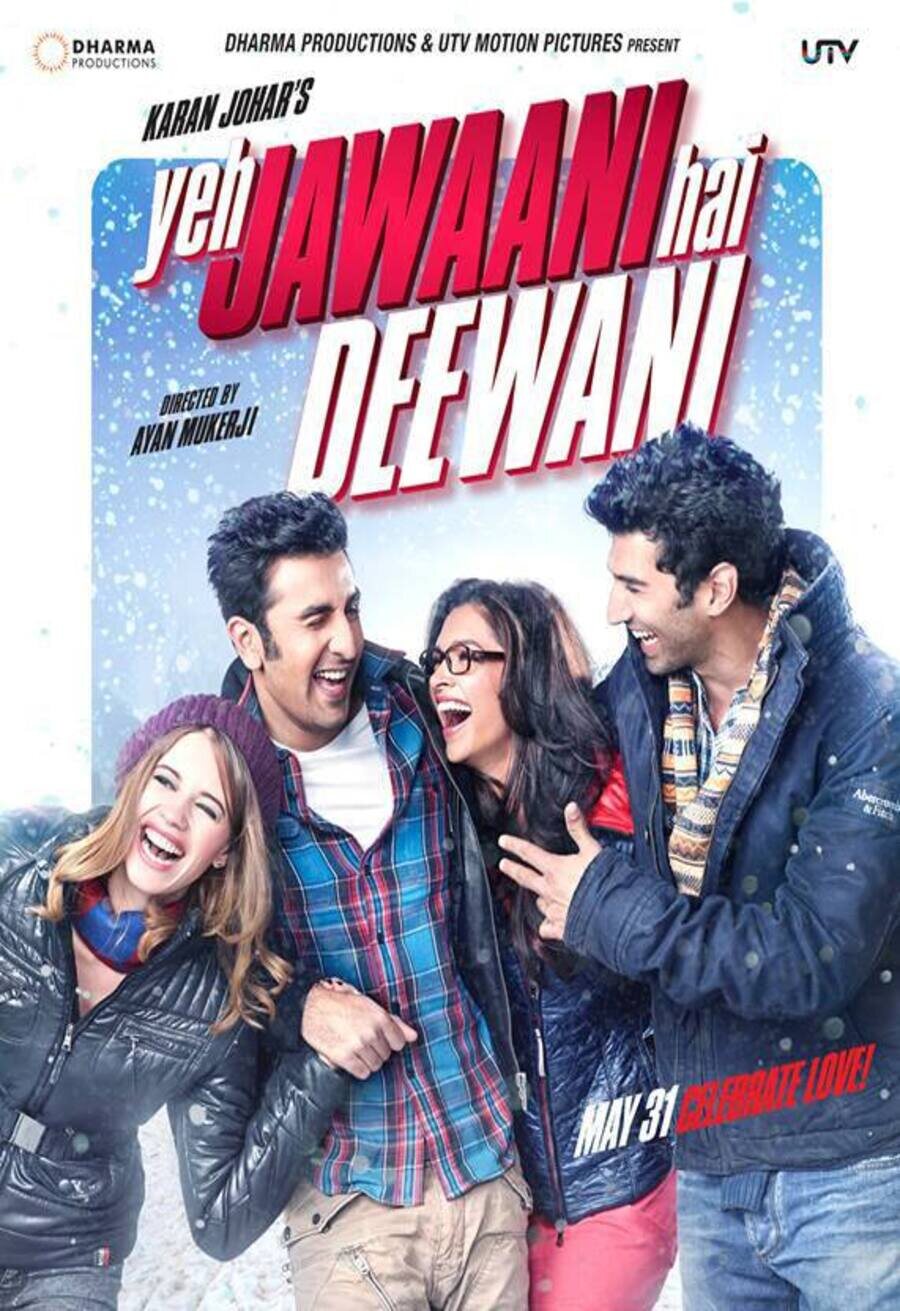 Cartel de Yeh Jawaani Hai Deewani - Reino Unido