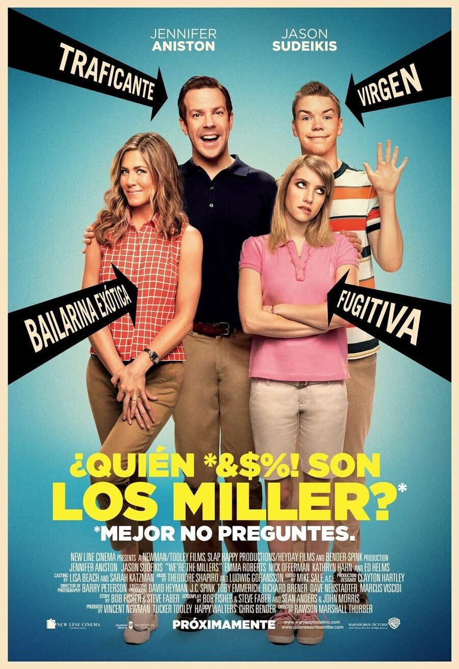 Cartel de Somos los Miller - México