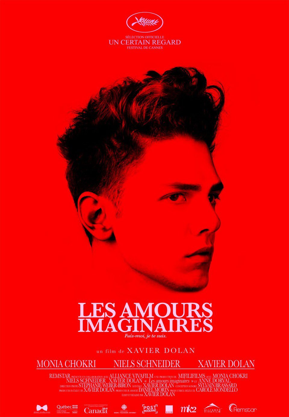 Cartel de Los amores imaginarios - Cannes