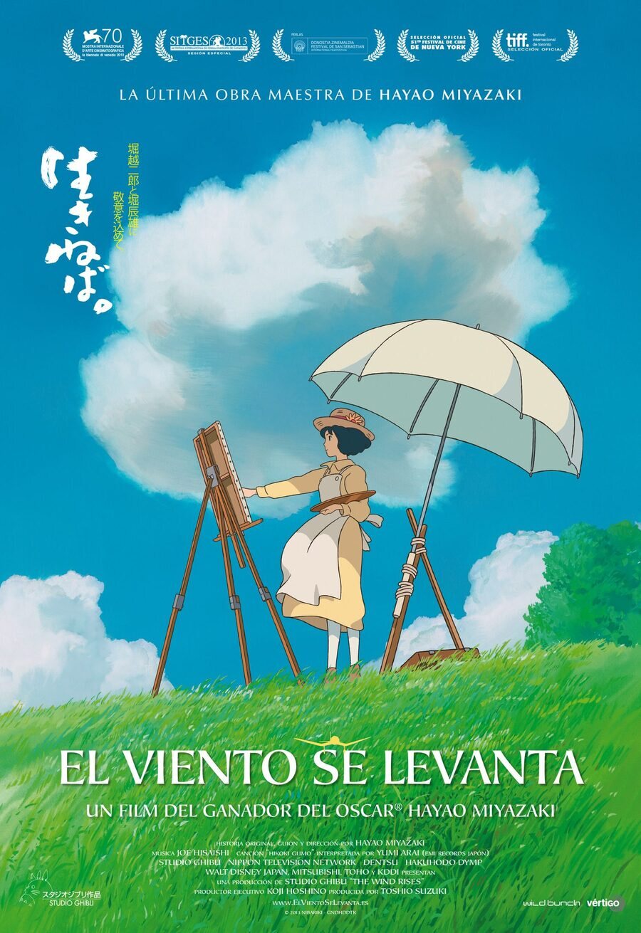 Cartel de El viento se levanta - España