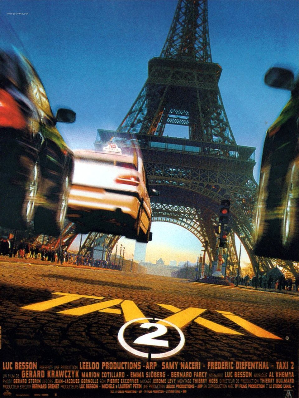 Cartel Francia de 'Taxi 2 (2000)' - eCartelera
