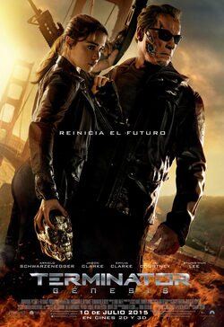 Cartel de Terminator Génesis