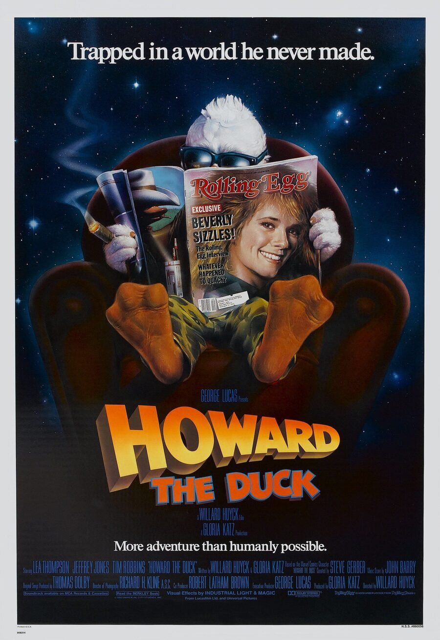 Cartel de Howard... un nuevo héroe - EEUU