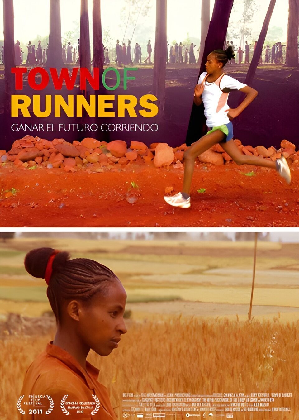 Cartel de Town of Runners - España