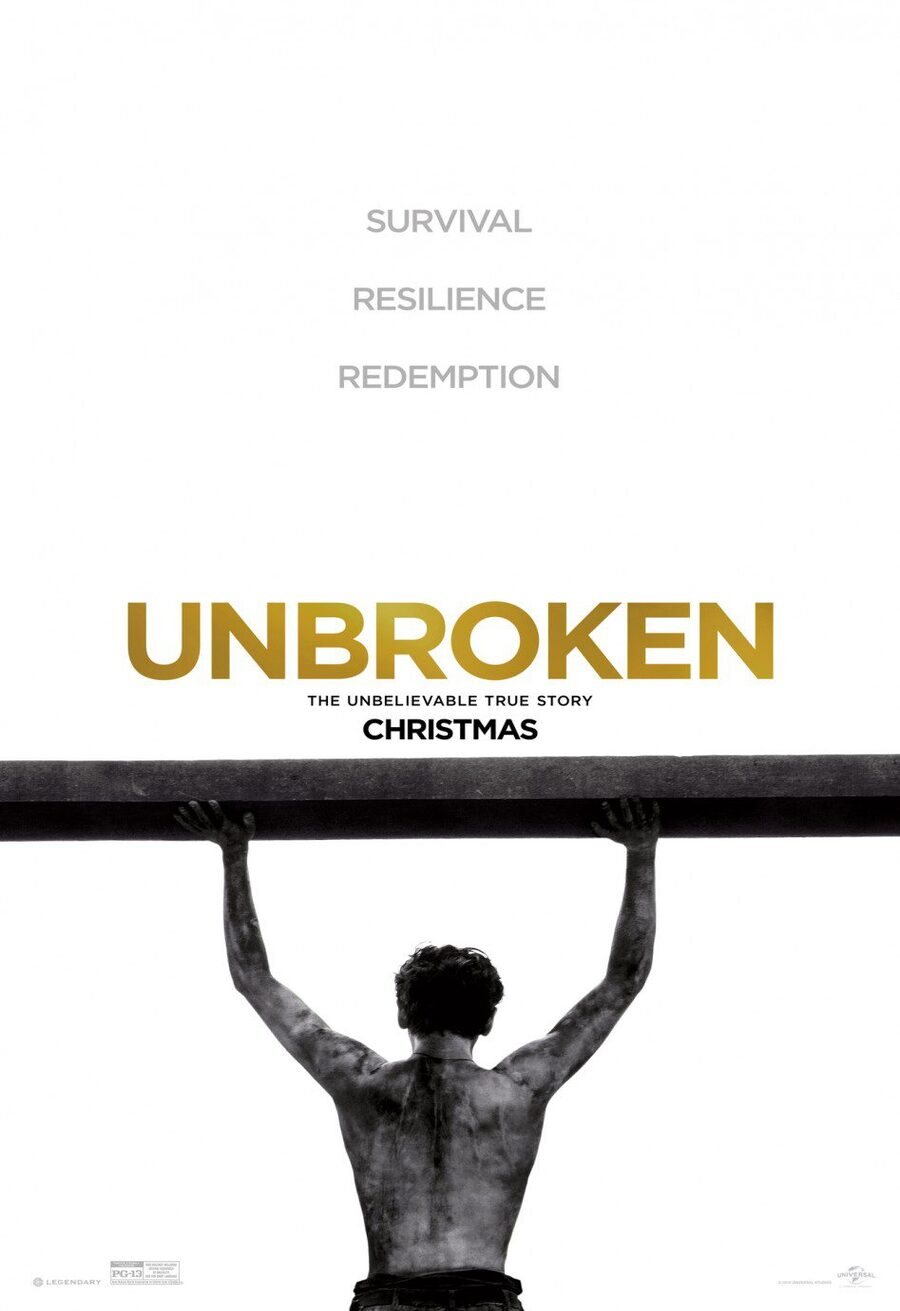 Cartel de Invencible (Unbroken) - EEUU