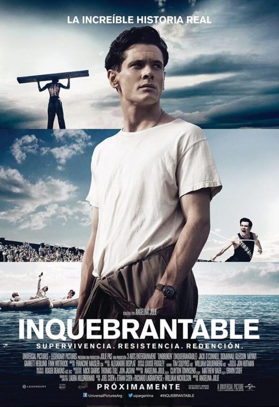 Cartel de Invencible (Unbroken) - México