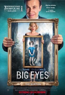 Cartel de Big Eyes