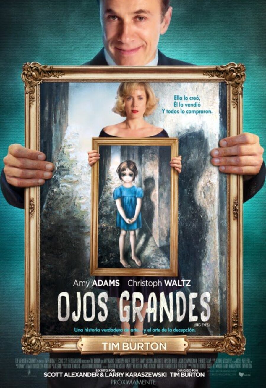 Cartel de Big Eyes - México