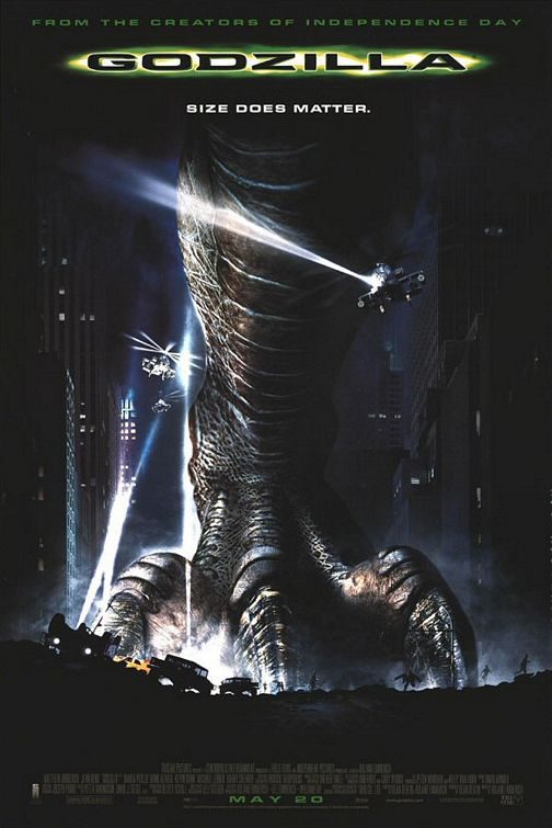 Cartel de Godzilla - EEUU