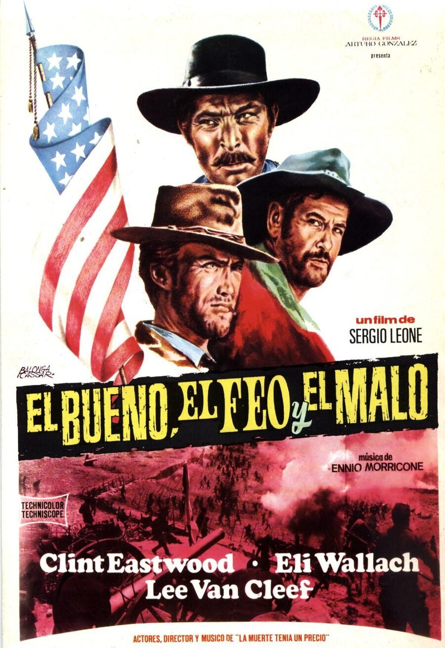 Cartel de El bueno, el feo y el malo - España