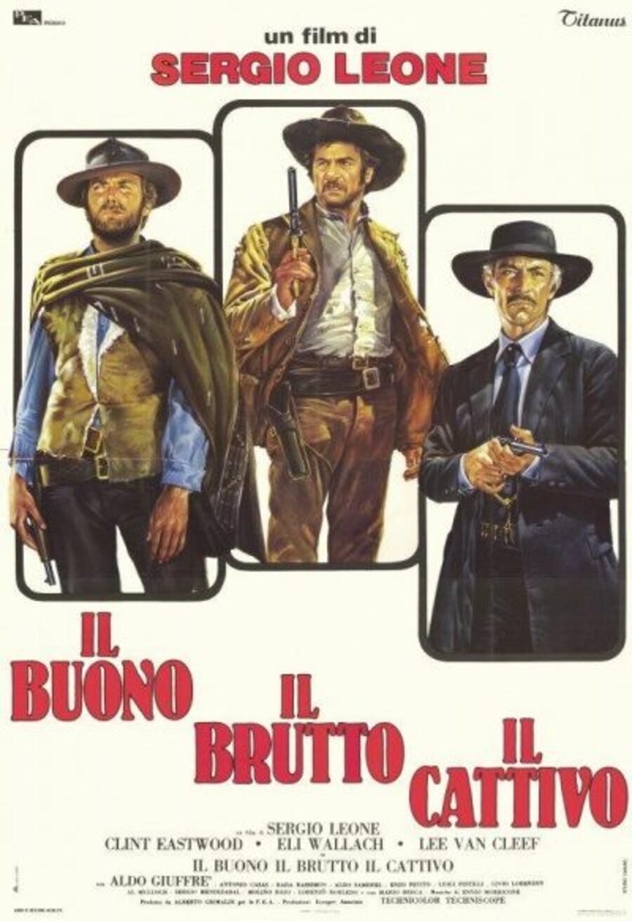 Cartel de El bueno, el feo y el malo - Italia