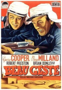 Cartel de Beau Geste