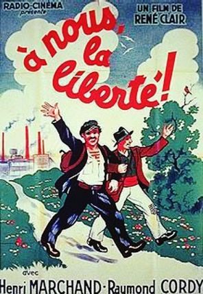 Cartel de Viva la libertad - Francia